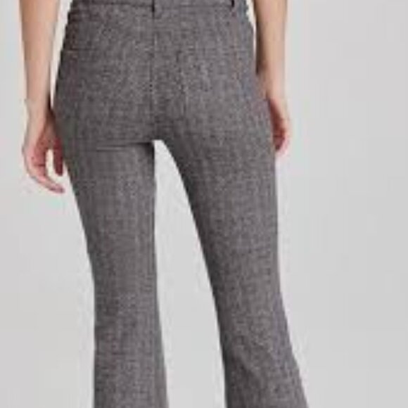NWT - Theory Women's Kick Knit Abbot Chevron Wool Pants-Size 10 - Picture 1 of 2